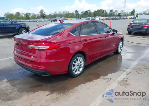 2019 Ford Fusion Hybrid Se из США, поврежденный, VIN 3FA6P0LUXKR222137